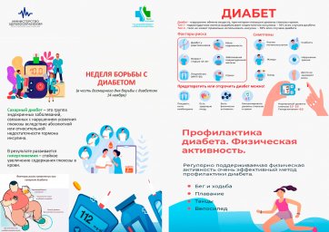 Неделя борьбы с диабетом: Как сохранить здоровье? 0 Неделя борьбы с диабетом: Как сохранить здоровье? 0