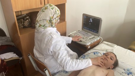 12 мая наша выездная бригада посетила санаторно-лесную школу в с.п.Галашки 2